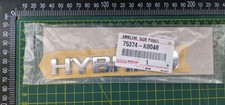 TOYOTA HYBRID WING BADGE
