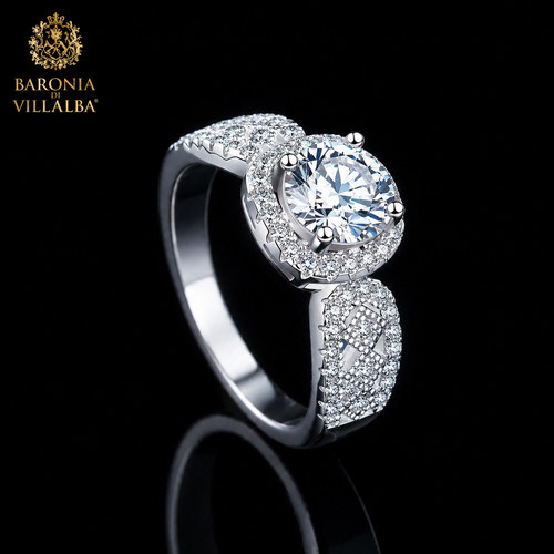 Anello solitario mod - ct.,
