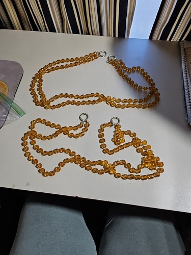 Set perline plastica - di,