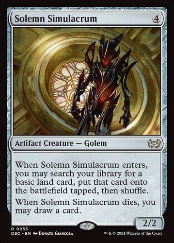 Solemn simulacrum - solemn,