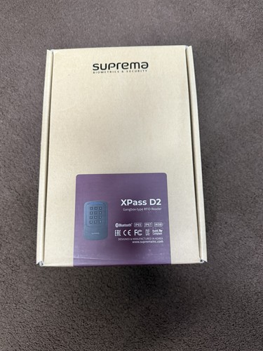 Suprema xpass lettore di - xpass, d2