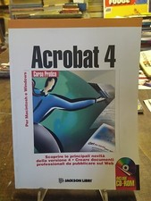 Libro Acrobat 4 Corso Pratico Cd-Rom Jackson Libri Informatica Computer