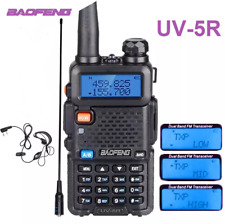 RICETRASMITTENTE BAOFENG UV5R RADIO DUAL BAND VHF/UHF 136-174-400-520 MHZ