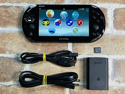 Vita black pch 2000 sony - vita,