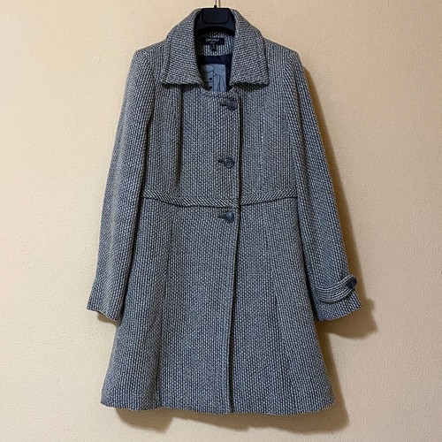 Camomilla cappotto lungo tweed - cappotto,