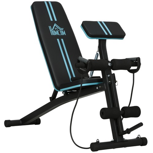 Homcom panca fitness - panca, inclinata