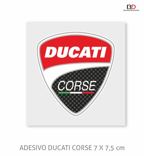 Adesivo ducati corse per - adesivo,