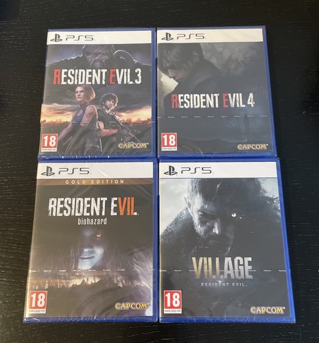 Resident evil ps5 - 3,, 4