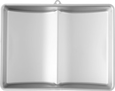 Stampo Da Forno a Forma Di Libro Doppio 3D, Stampo per Dolci in Alluminio Libro 