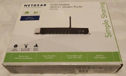 Netgear n150 wireless adsl2 - n150, adsl2+