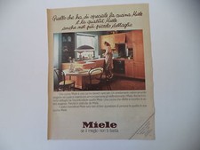 advertising Pubblicità 1981 CUCINE MIELE