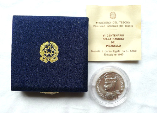 Medaglia moneta argento - medaglia,