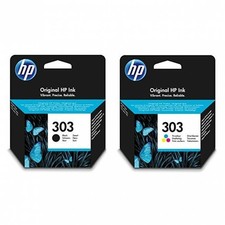 2 CARTUCCE ORIGINALI HP 303