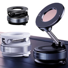 Supporto Telefono Auto Porta Cellulare Magnetico Forte Regolabile 360° Cruscotto