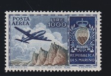 1954 S. MARINO POSTA AEREA