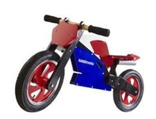 Kiddimoto Legno Balance Bicicletta Superbike Cycle Nessun Pedali Corsa Trainer
