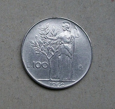 1960  100 LIRE MINERVA