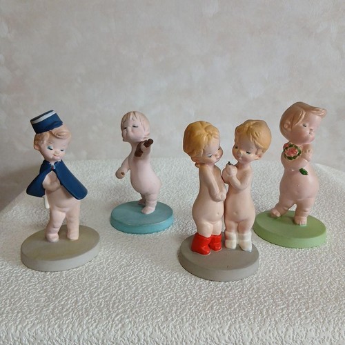 Bambola ceramica vintage showa - bambola,