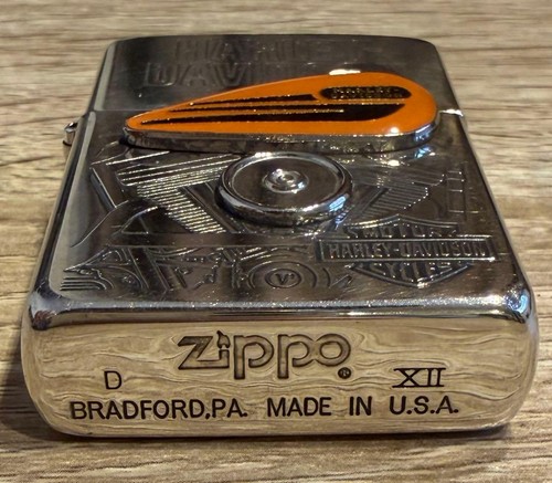 Accendino olio zippo harley - ad,