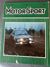 Motor Sport Magazine 1976-1979