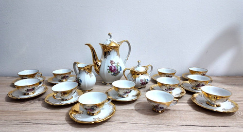 Servizio caffè bavaria oro - servizio, da