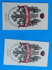 COPPIA ADESIVI BIANCHI TUBO TESTA E TUBO SEDILE PAIO ADESIVI VINTAGE