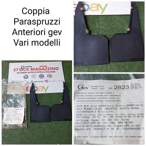 Coppia paraspruzzi anteriori - paraspruzzi,