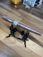 PENNA STILOGRAFICA MONTEGRAPPA ALLEGRO TESCHIO RAME ACCIAIO FINE NUOVA CON SCATOLA