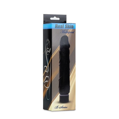 Vibratore realistico nero - vibratore,