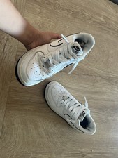 Nike Air Force 1 '07 Low White Black Outline Swoosh