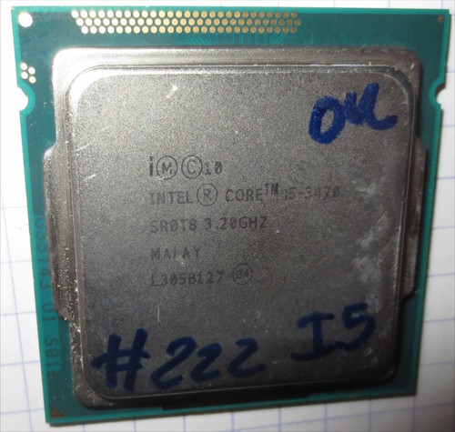 Intel core 3470 - intel, sr0t8