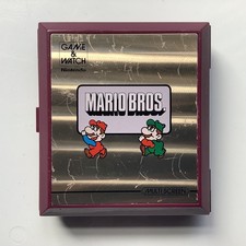 Nintendo Mario Bros MW-56 gioco e orologio 1983 edizione multischermo