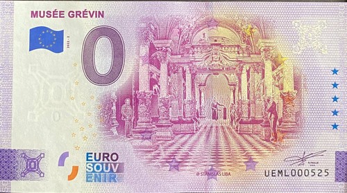 Biglietto euro museo - euro, grévin
