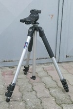 treppiede Manfrotto 055CL completo di JOYSTICK 322 RC2 ,