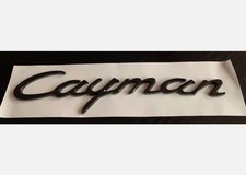 Logo scritta CAYMAN Porsche