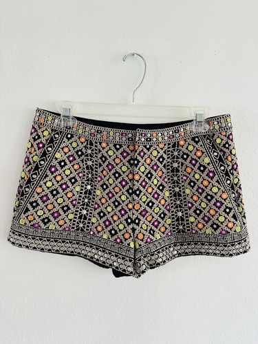 Zara pantaloncino ricamato