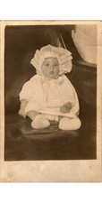 1900s Baby Portrait Postcard