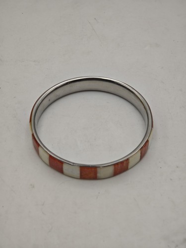 Bracciale osso metallo - bracciale, in