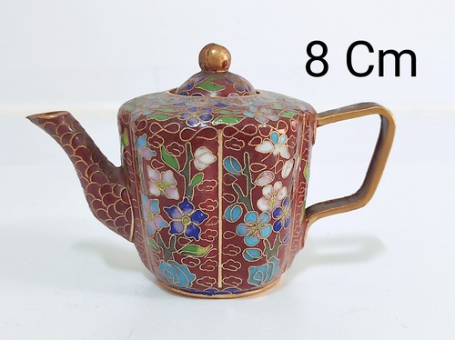 Teiera cinese cloisonne 7 5 - teiera,