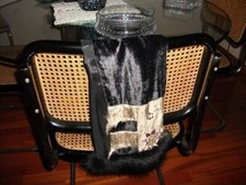 Sciarpa Donna Con Bordo Pelliccia