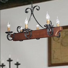 Rustic light hand forged - light,