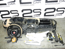 KIT AIRBAG CRUSCOTTO CINTURA DI SICUREZZA DEVIOLUCI FIAT 500L 500 L 2012 2023