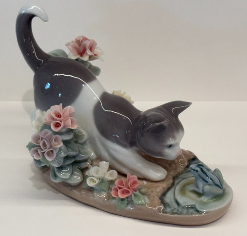 Lladro figurine kitty - figurine,