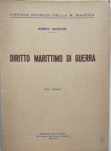Diritto marittimo guerra - diritto,