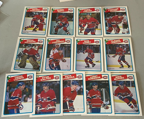 1988 pee chee montreal - 1988-89,