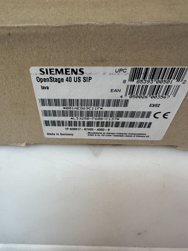 Siemens openstage sip - siemens,