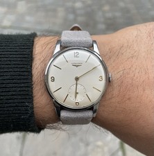 Longines 30L Calatrava orologio vintage uomo meccanico STUPENDO E REVISIONATO