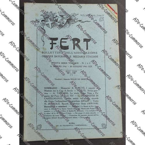 Fert bollettino associazione - -,