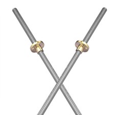 Mandrino filettato 100 mm-1000