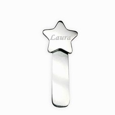 Segnalibro stella in argento